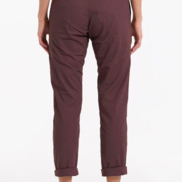 Women's Vuori Ripstop Pant - Chestnut Size XS - Picture 3 of 7